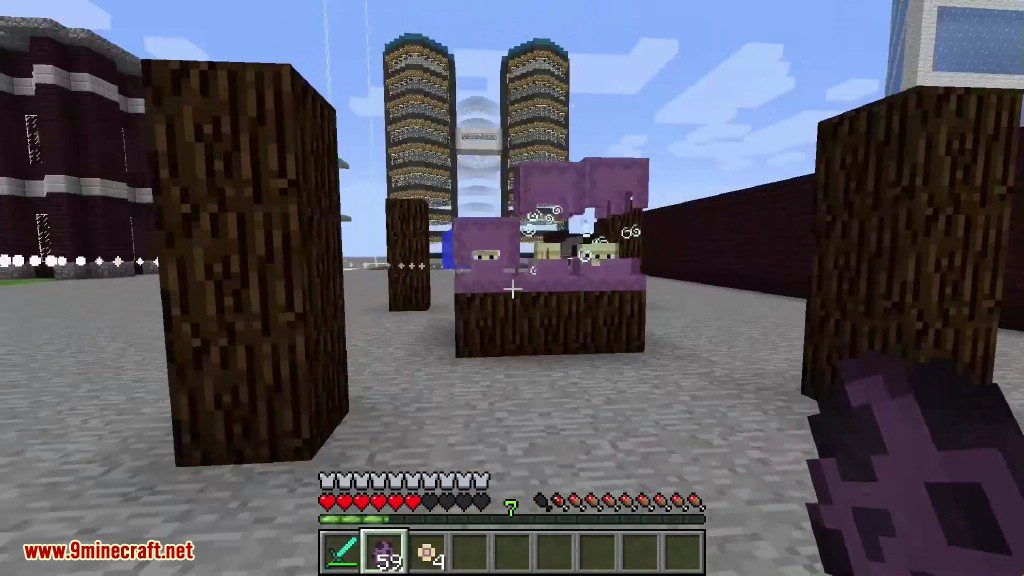 Shulker Armor Mod 1.11.2 (New Type of Long-Range Weapon) 5