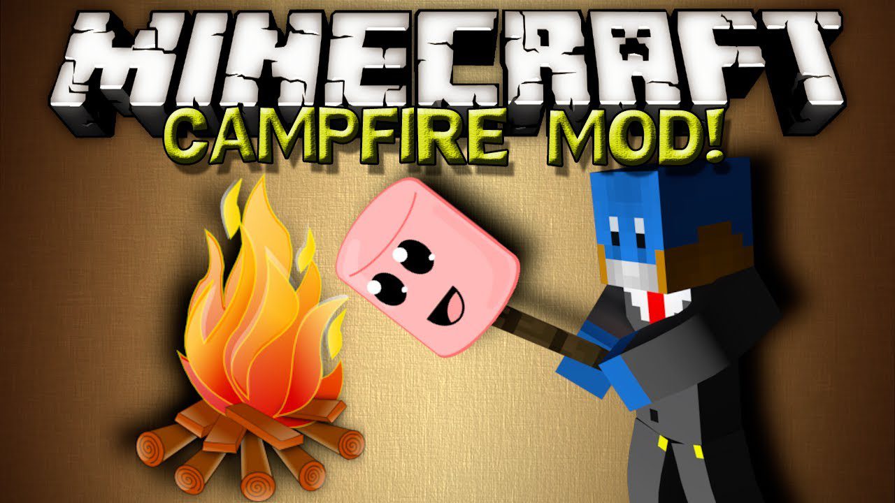 Simple Camp Fire Mod 1.12.2, 1.11.2 (Cooking Faster Than a Furnace) 1