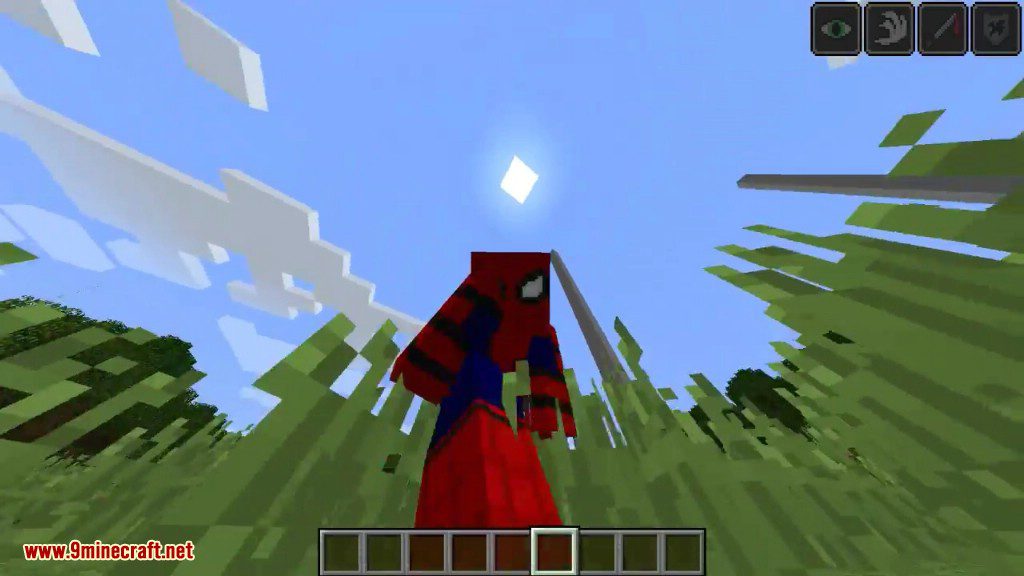 Spiderman Homecoming Mod 1.11.2 for Minecraft 13