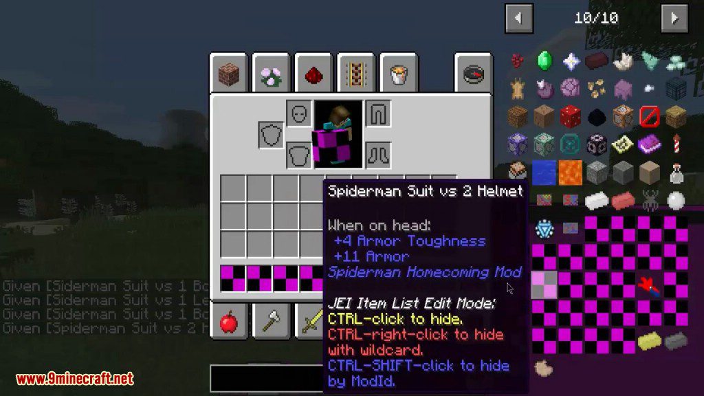 Spiderman Homecoming Mod 1.11.2 for Minecraft 10