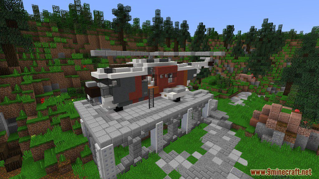 Terra Swoop Force Map 1.12.2, 1.11.2 for Minecraft 5