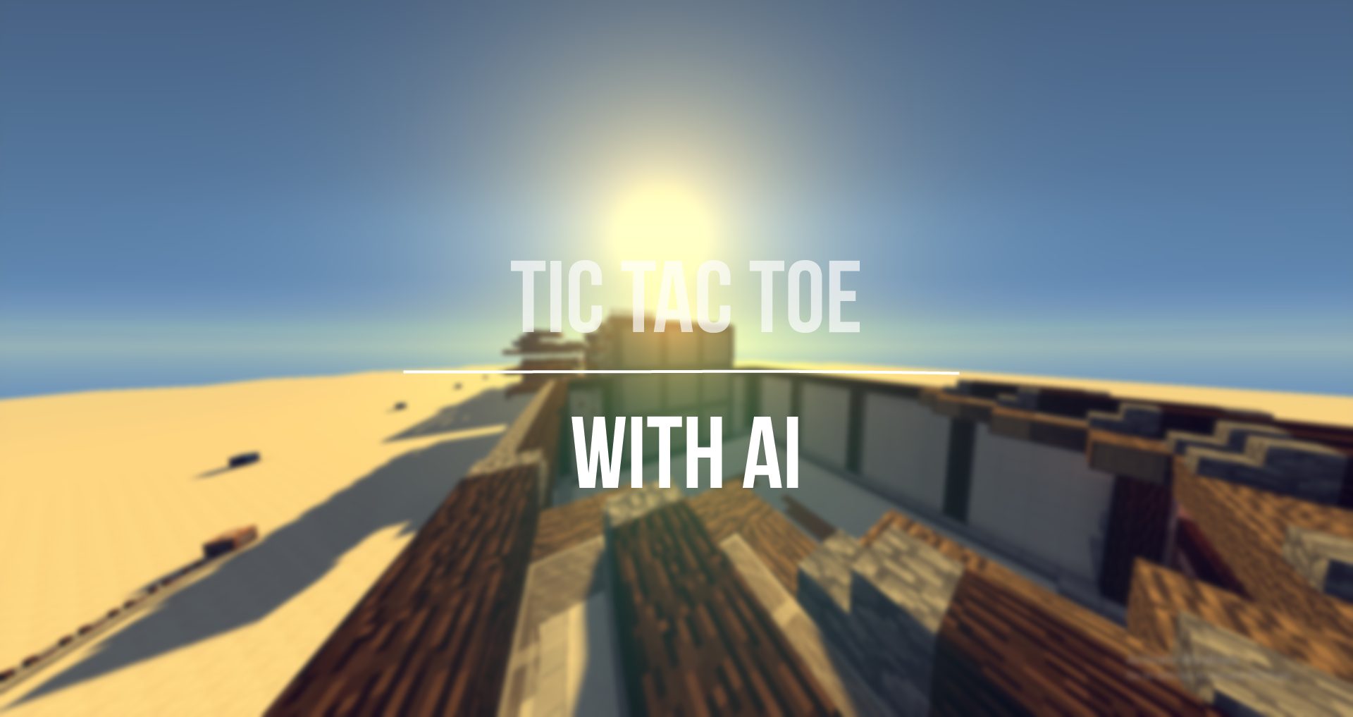 Tic Tac Toe Map 1.12.2, 1.11.2 for Minecraft 1