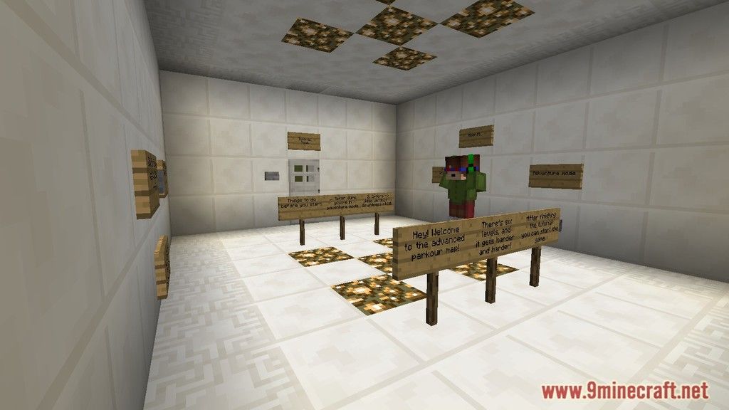 Advanced Parkour Map 1.12.2, 1.11.2 for Minecraft 2