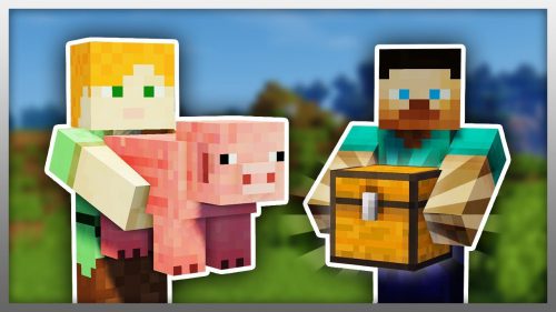 Carry On Mod (1.20.4, 1.19.4) – Pick Up Blocks, Mobs in Your Hand Thumbnail