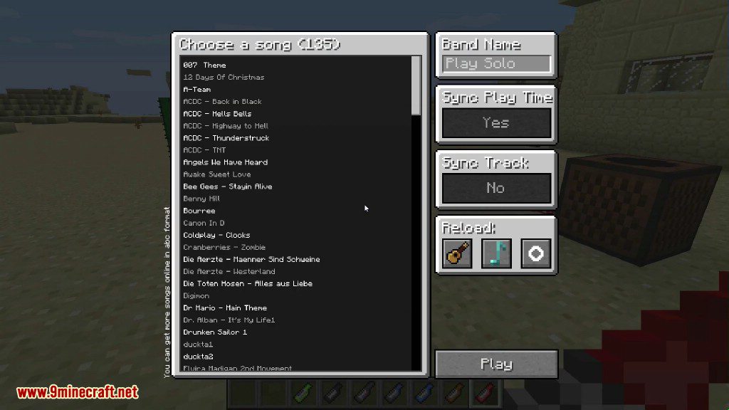 Clef Mod 1.16.5, 1.15.2 (Playing Instruments from Starbound) 3