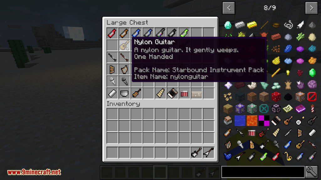 Clef Mod 1.16.5, 1.15.2 (Playing Instruments from Starbound) 6