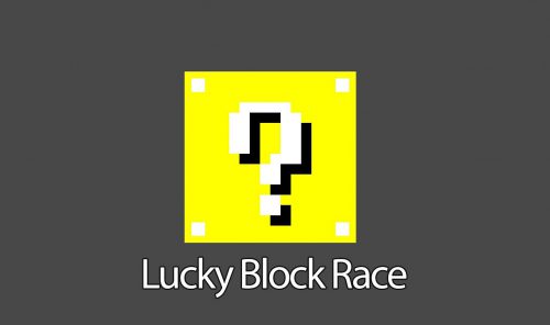 Lucky Block Race Map (1.20.4, 1.19.4) for Minecraft Thumbnail