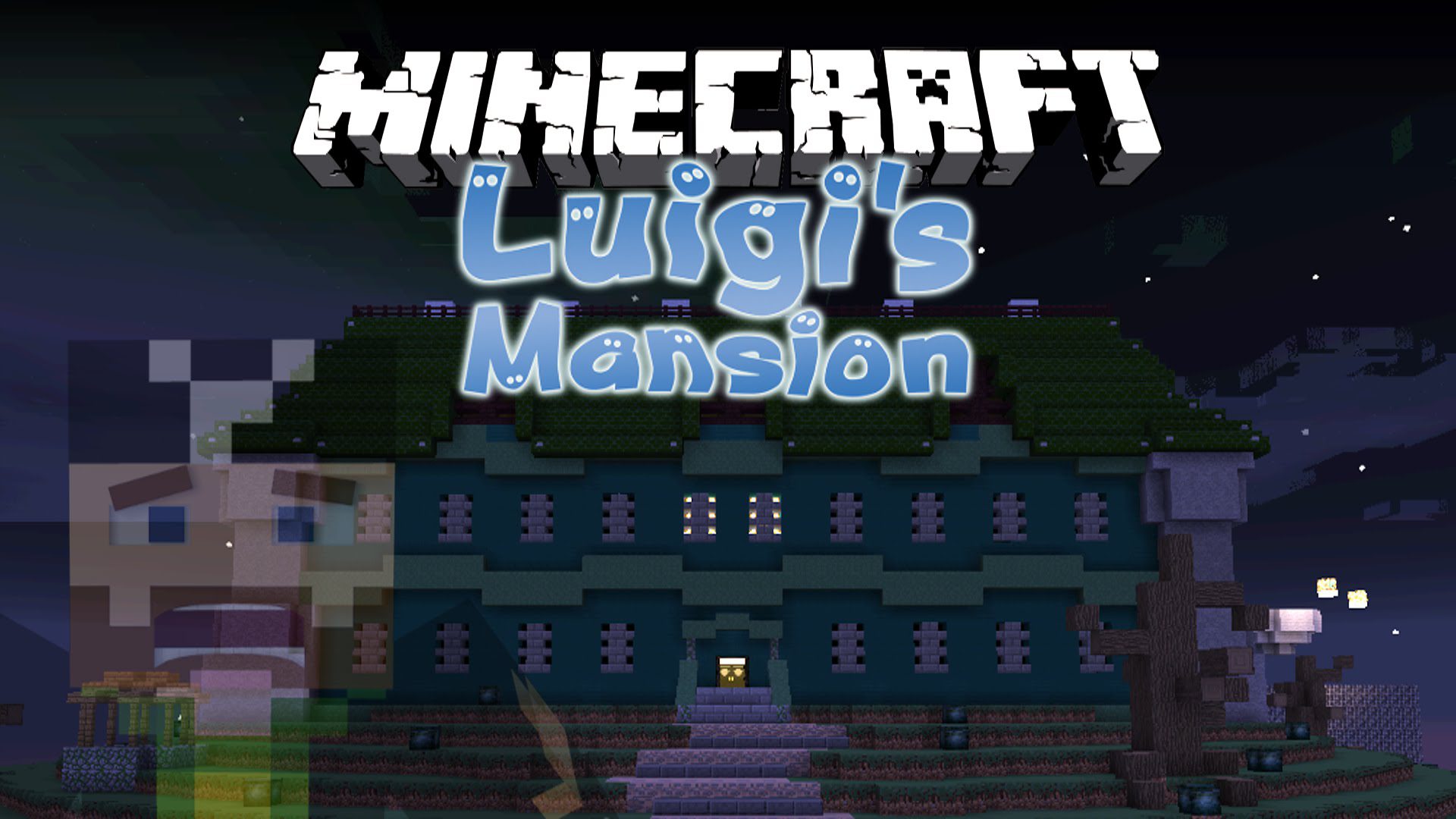 Luigi's Mansion Adventure Map 1.12.2, 1.11.2 for Minecraft 1