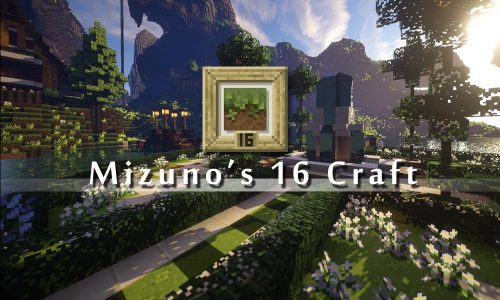 Mizuno’s 16 Craft Resource Pack (1.20.4, 1.19.2) – Texture Pack Thumbnail