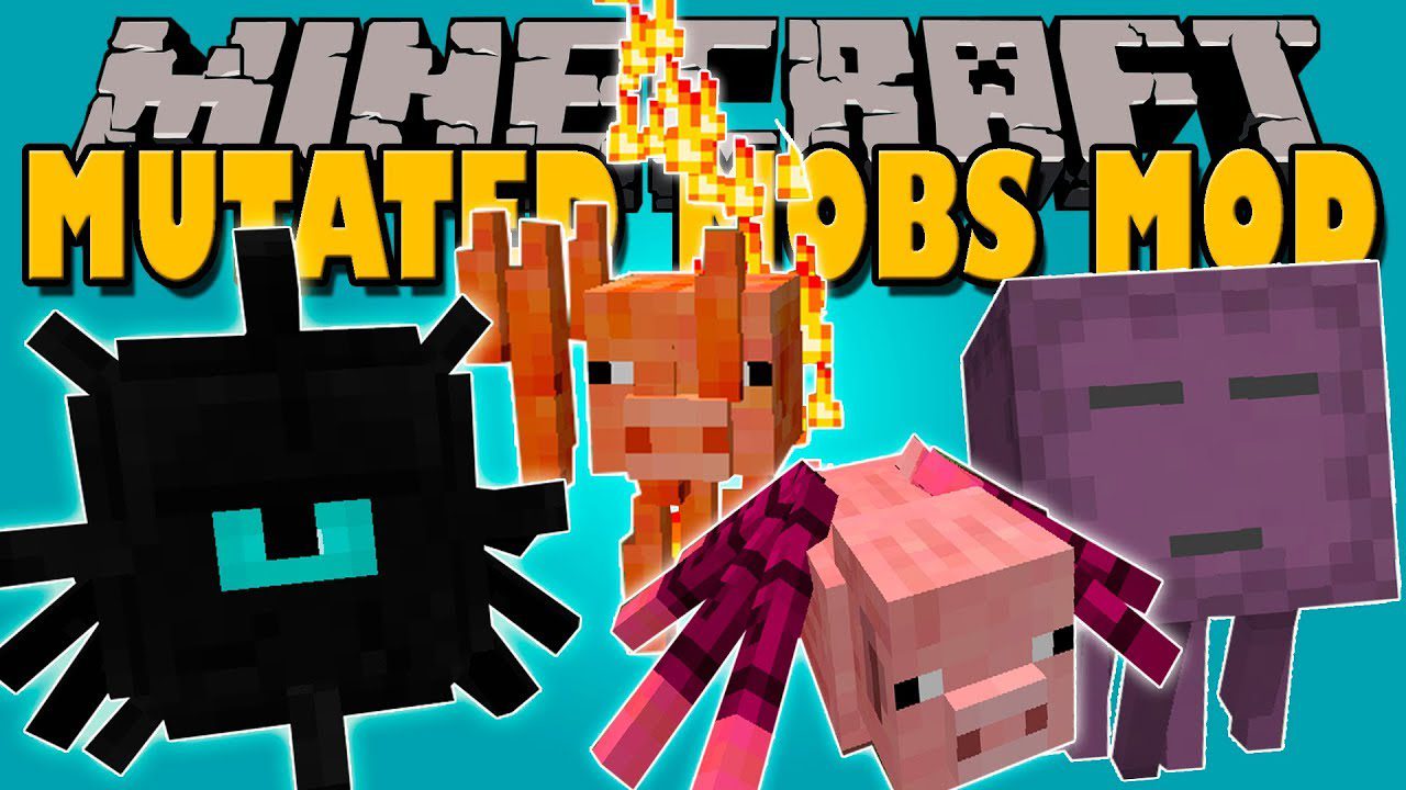 Mutated Mobs Mod 1.12.2, 1.12 (Fusing Two Entities Into One) 1