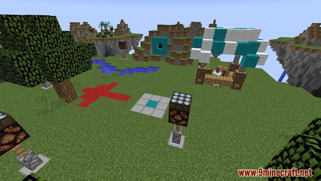 Obsidian Islands PvP Map 1.12.2, 1.12 for Minecraft 3