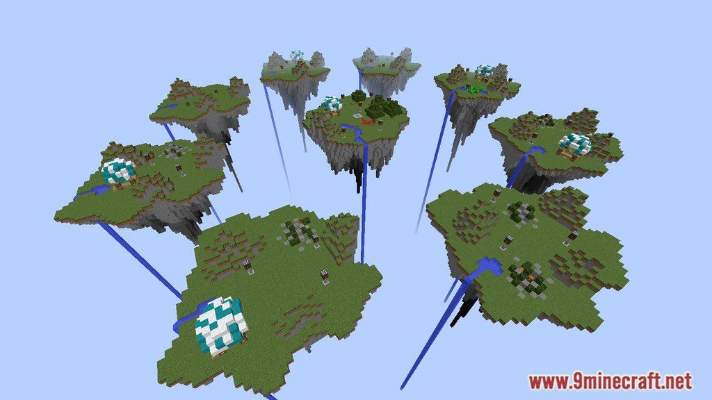 Obsidian Islands PvP Map 1.12.2, 1.12 for Minecraft 9