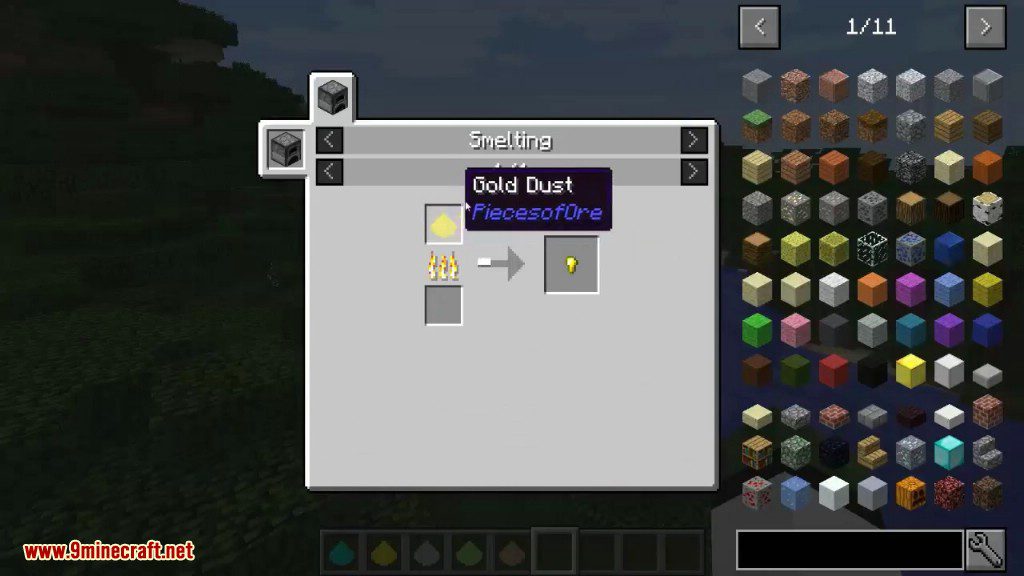 Pieces of Ore Mod 1.12.2, 1.10.2 11