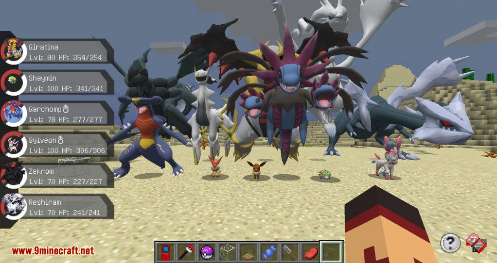 Pixelmon Reborn Mod 1.10.2 (Return of the Legends) 3