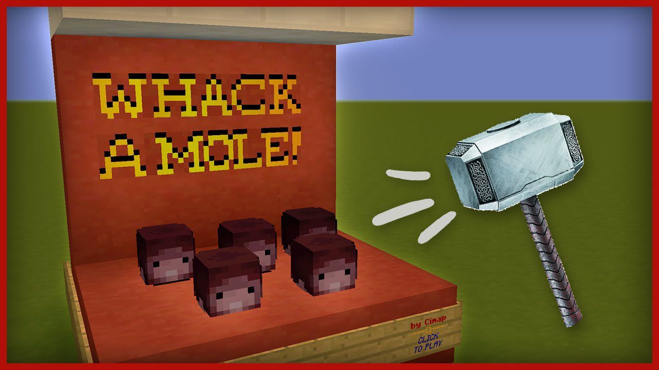 Whack a Mole Command Block 1.12.2, 1.12 1