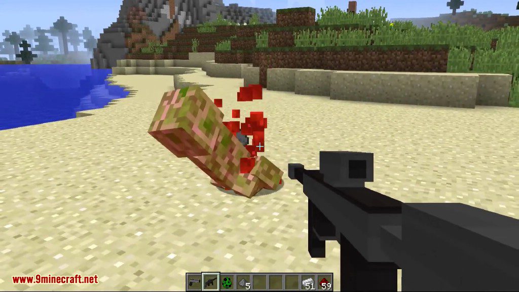 Working Guns Command Block 1.12.2, 1.12 8