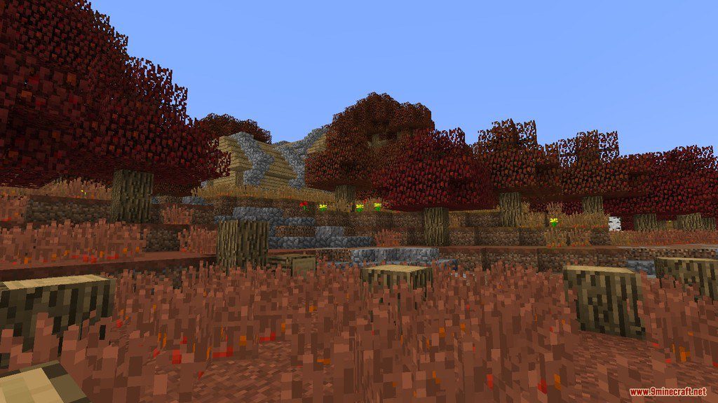 Autumn Season Resource Pack 1.12.2, 1.11.2 7