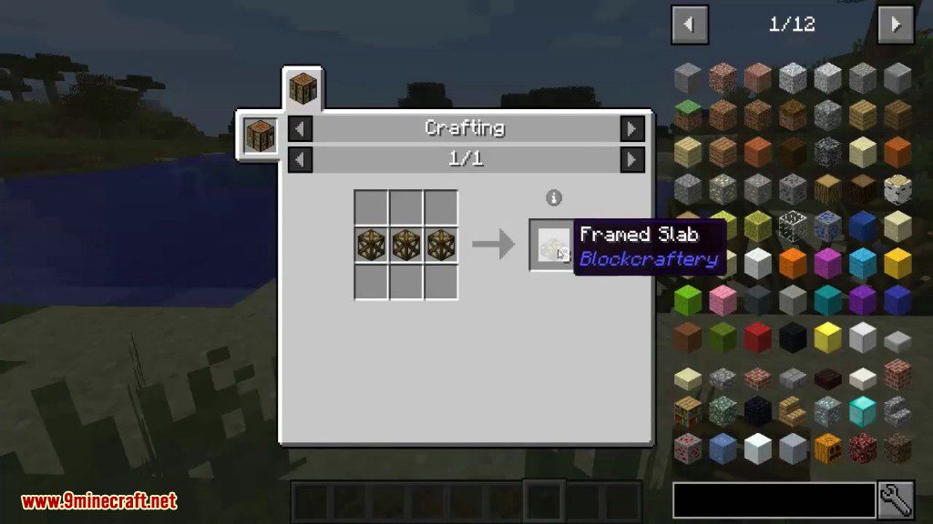 Blockcraftery Mod 1.12.2 (Framed Blocks) 20