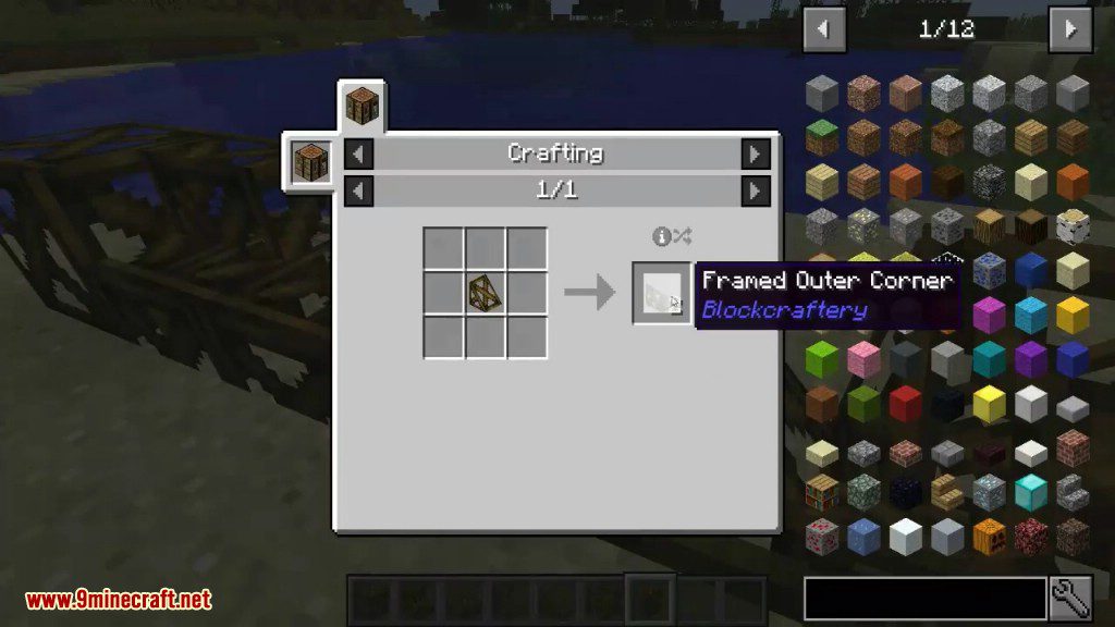 Blockcraftery Mod 1.12.2 (Framed Blocks) 21