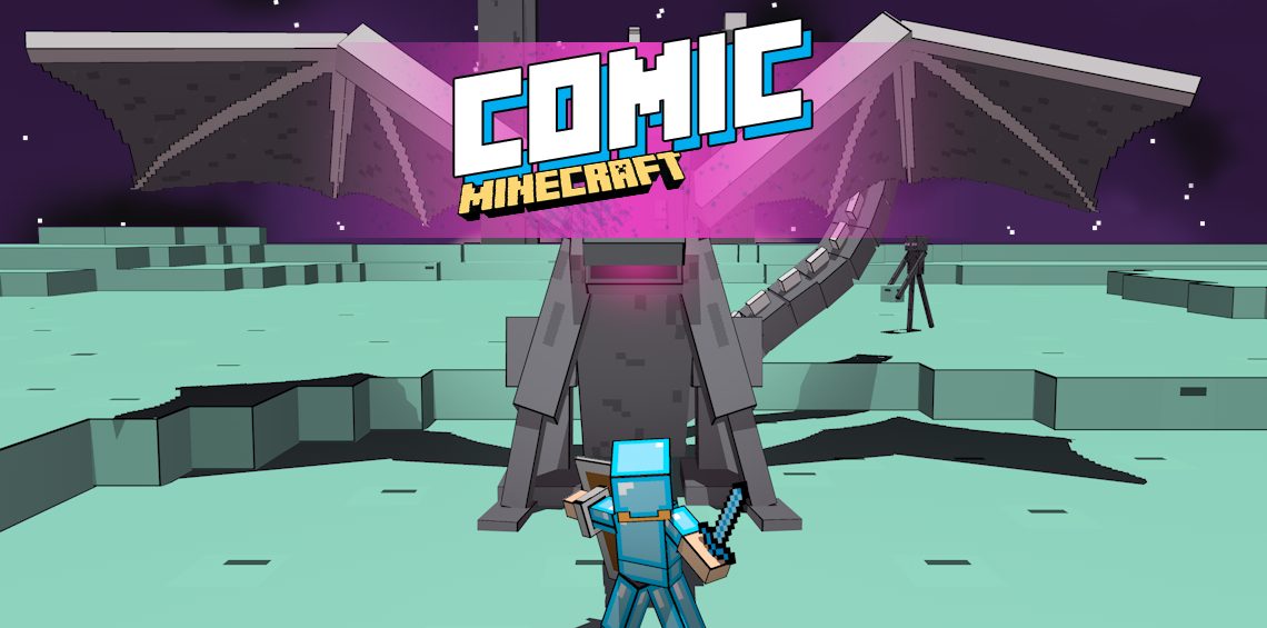 Comic Minecraft Resource Pack 1.12.2, 1.11.2 1