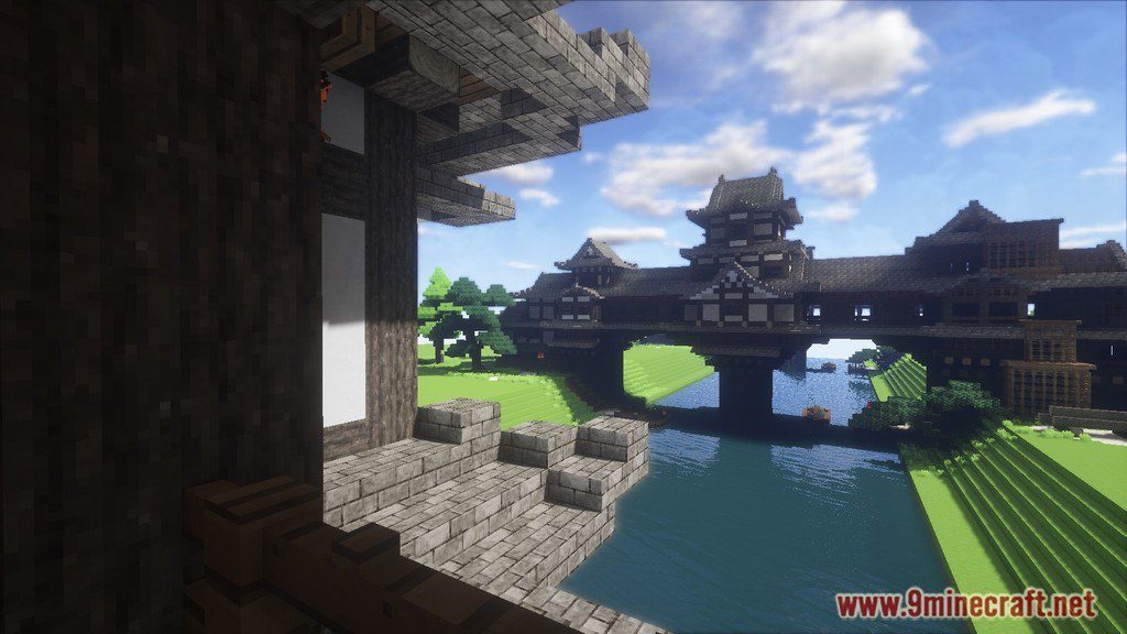 Imaginary Castle Bridge Map 1.12.2, 1.11.2 for Minecraft 5