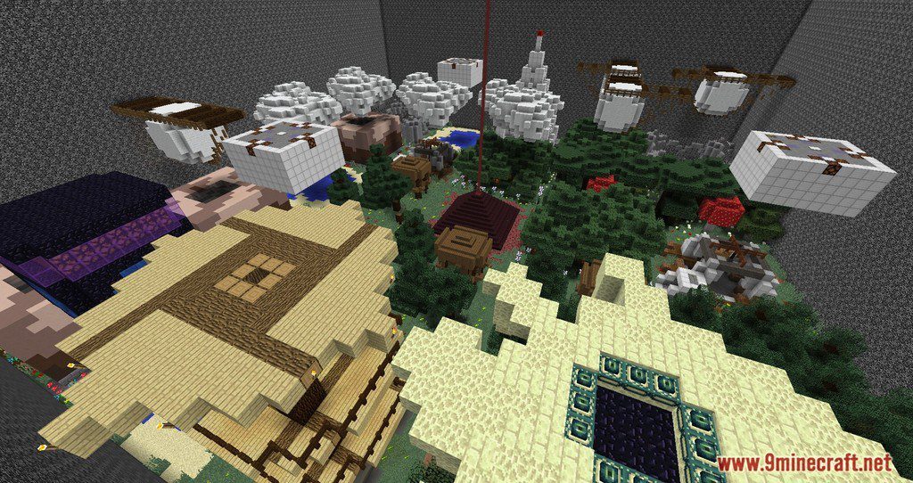 Infinity Arena Map 1.12.2, 1.12 for Minecraft 12