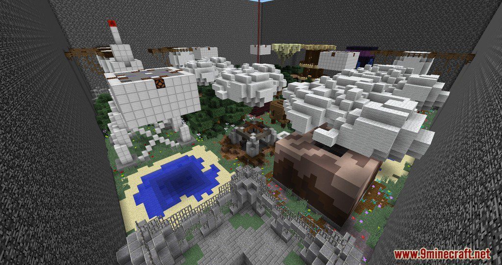 Infinity Arena Map 1.12.2, 1.12 for Minecraft 10