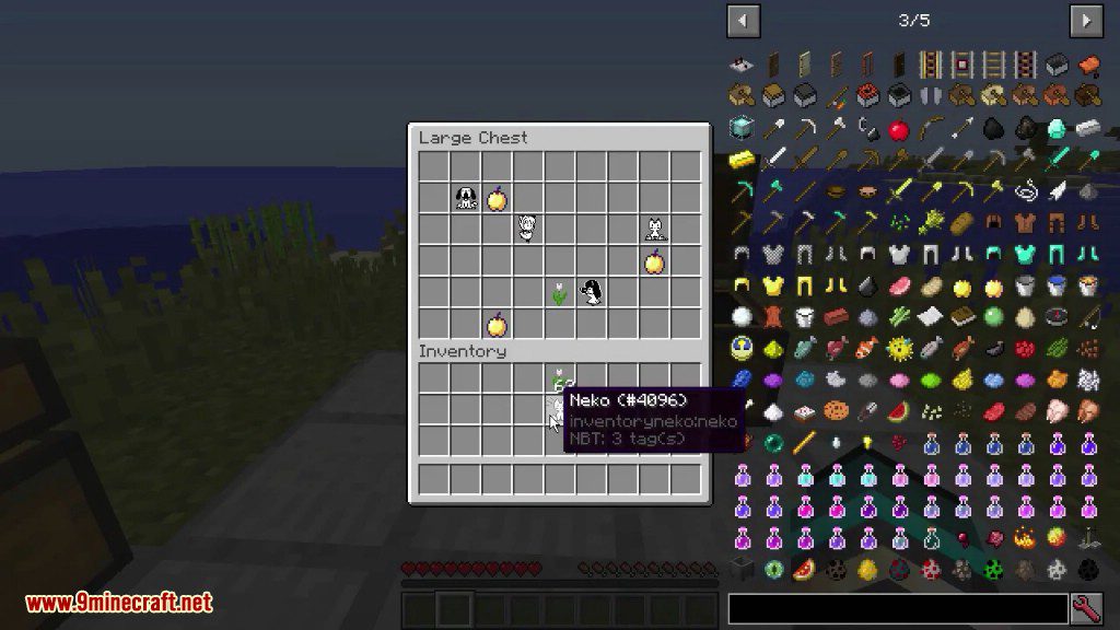 InventoryNeko Mod 1.14.2, 1.12.2 (Tamagotchi for Minecraft) 9