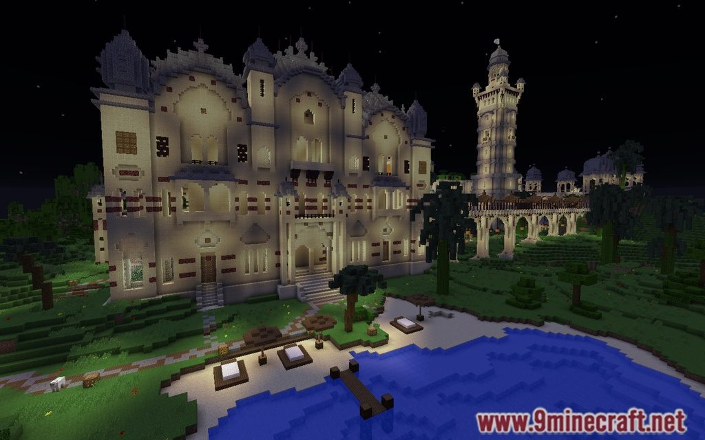 Laxmi Vilas Palace Map 1.12.2, 1.11.2 for Minecraft 4