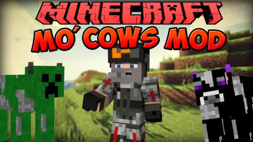 Mo’ Cow Mod 1.7.2 (New Hostile Cows) Thumbnail