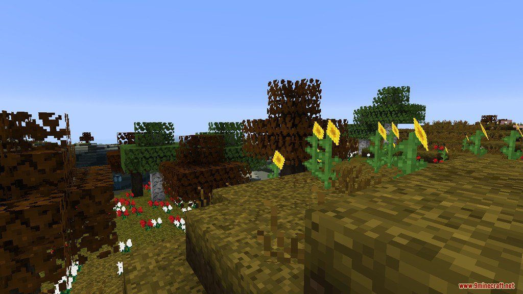 RangerCraft Autumn Resource Pack 1.12.2, 1.11.2 3