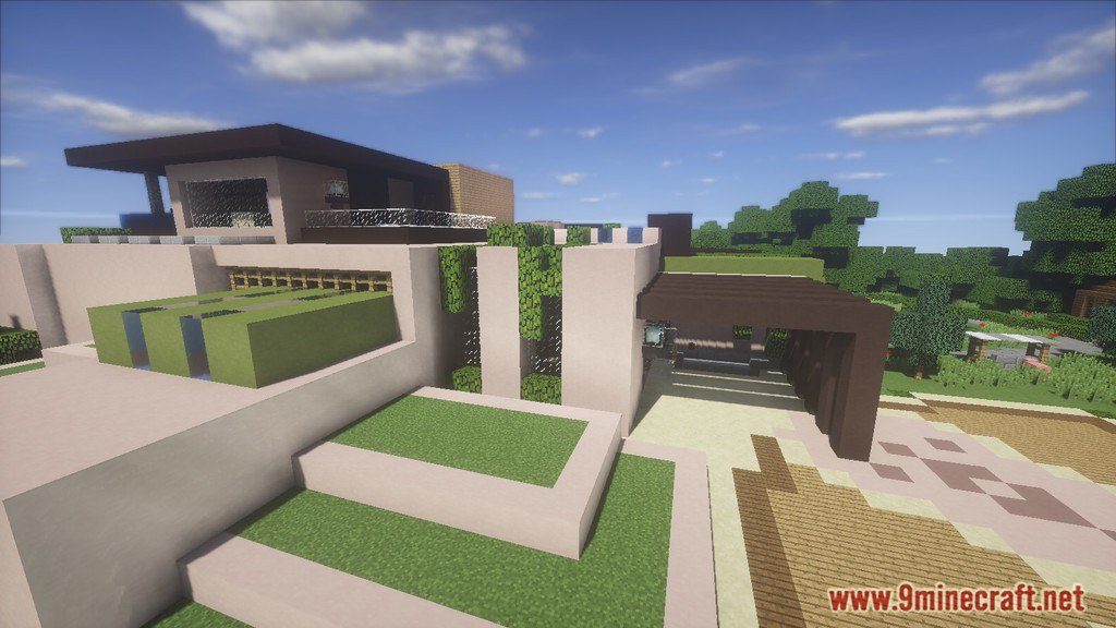 Redstone House Map 1.12.2, 1.11.2 for Minecraft 5