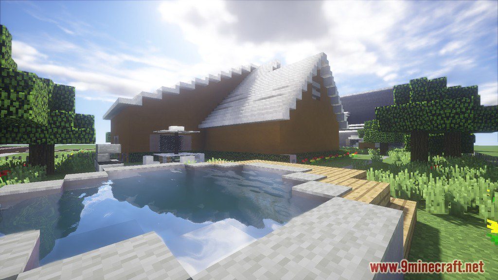 Redstone House Map 1.12.2, 1.11.2 for Minecraft 9