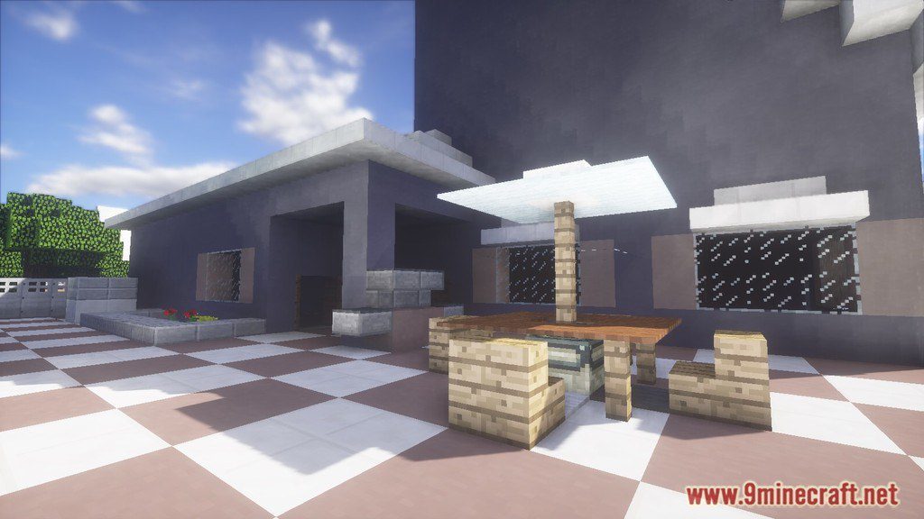 Redstone House Map 1.12.2, 1.11.2 for Minecraft 10