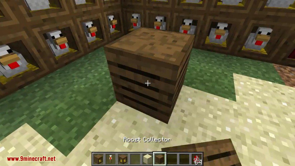 Roost Mod 1.12.2, 1.11.2 (Henhouse in Minecraft) 12