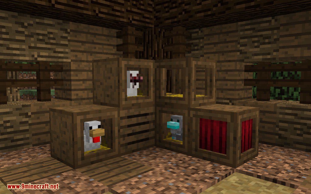 Roost Mod 1.12.2, 1.11.2 (Henhouse in Minecraft) 3