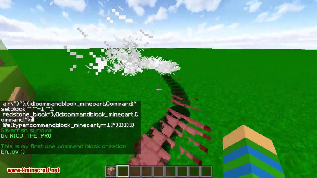 Silverfish Survival Challenge Command Block 1.12.2 3