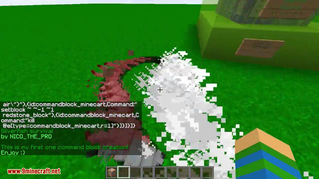 Silverfish Survival Challenge Command Block 1.12.2 4