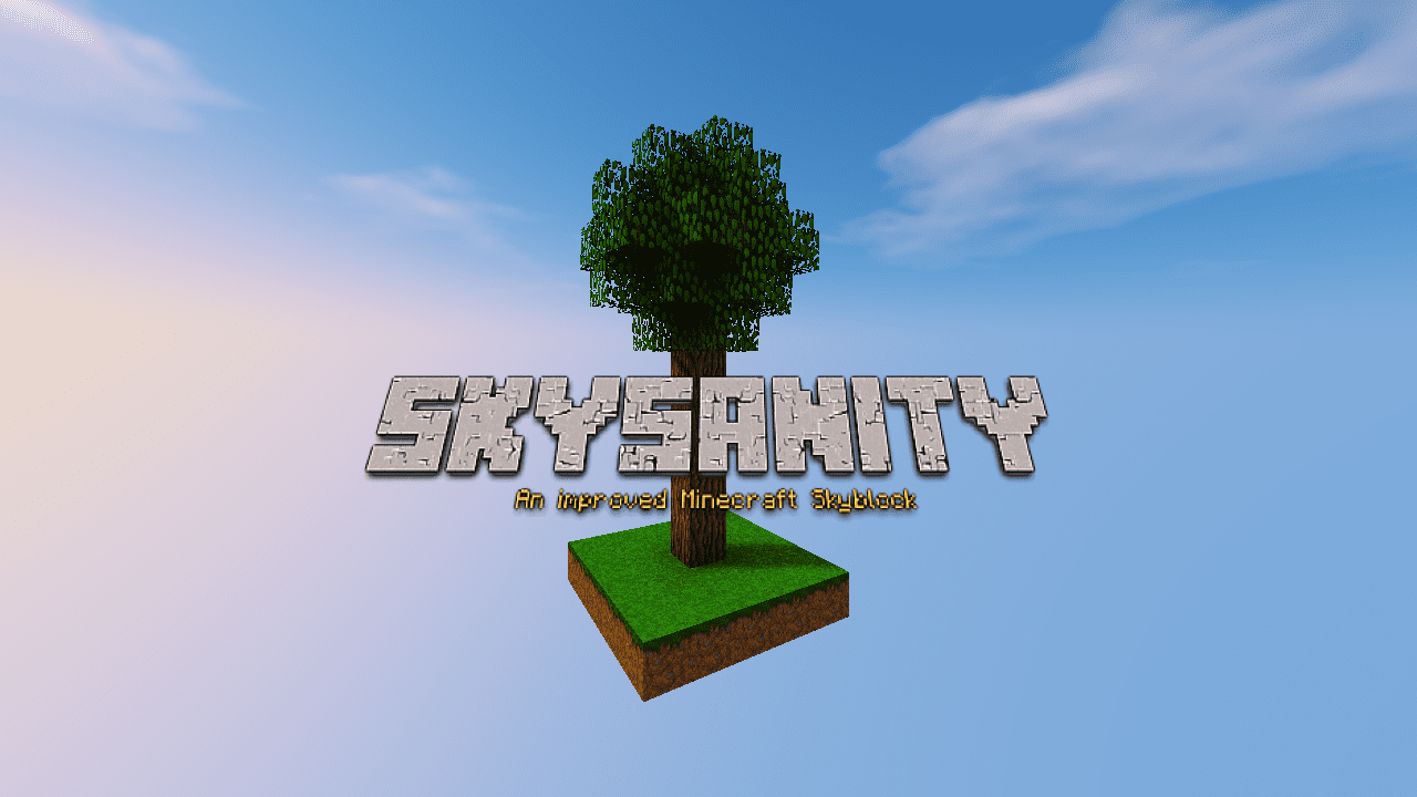 SkySanity Map 1.12.2, 1.12 for Minecraft 1