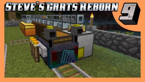 Steve’s Carts Reborn Mod 1.12.2, 1.11.2 (Minecart System) Thumbnail