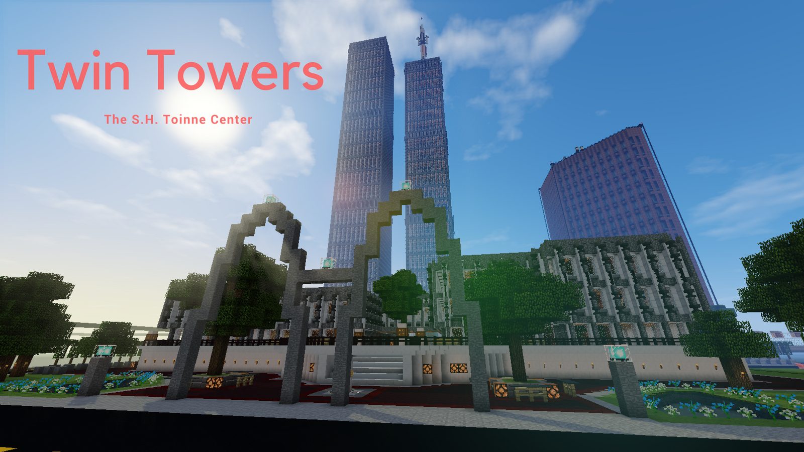 Twin Towers: The S.H. Toinne Center Map 1.12.2, 1.12.1 for Minecraft 1