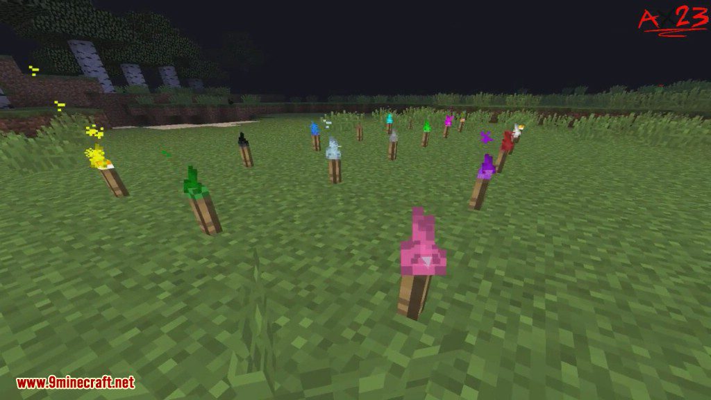 iTorch Mod 1.12.2, 1.11.2 (Colourful Torches) 5