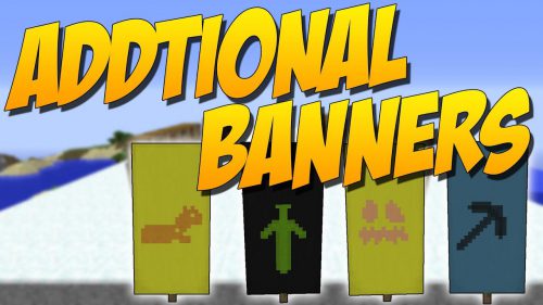 Additional Banners Mod (1.20.4, 1.19.4) – Infinite Patterns Thumbnail