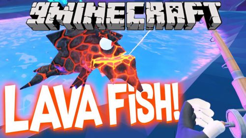 Combustive Fishing Mod 1.16.5, 1.15.2 (Fishing in Lava) Thumbnail