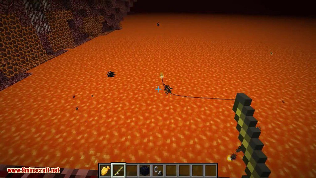 Combustive Fishing Mod 1.16.5, 1.15.2 (Fishing in Lava) 5