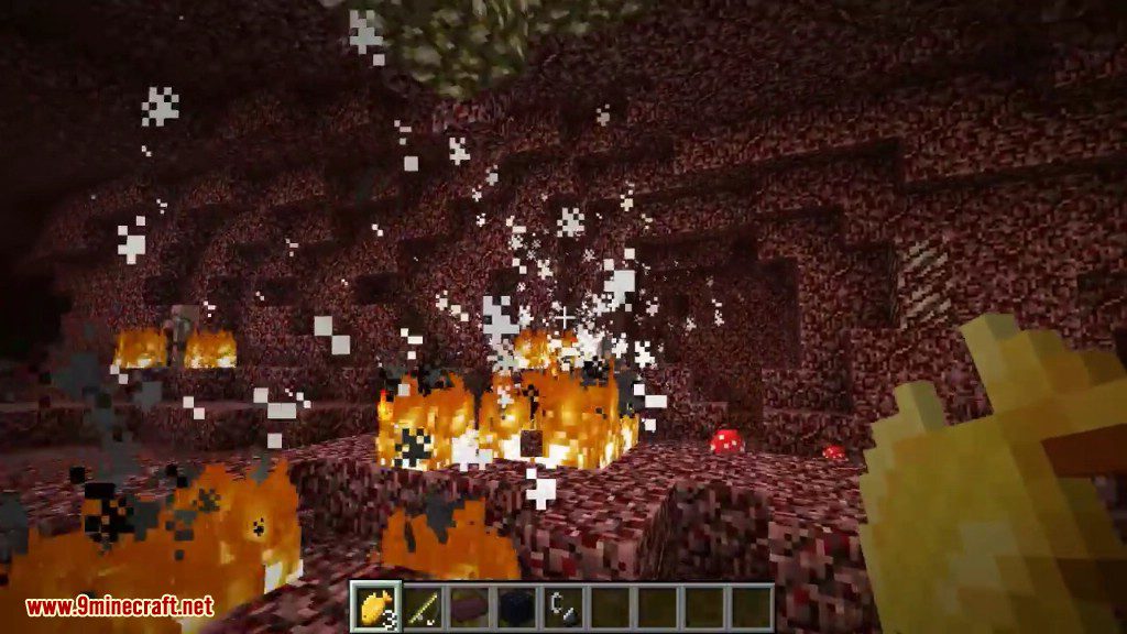 Combustive Fishing Mod 1.16.5, 1.15.2 (Fishing in Lava) 9