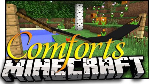 Comforts Mod (1.20.4, 1.19.4) – Sleeping Bags and Hammocks Thumbnail