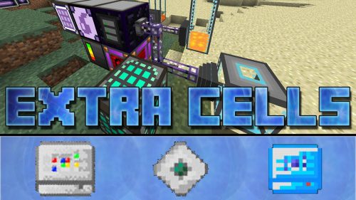 Extra Cells 2 Mod (1.12.2, 1.10.2) – Useful Functions for Applied Energistics 2 Thumbnail