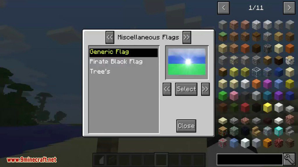 Flagged Mod 1.12.2, 1.11.2 (Waving Flags of All Countries) 11