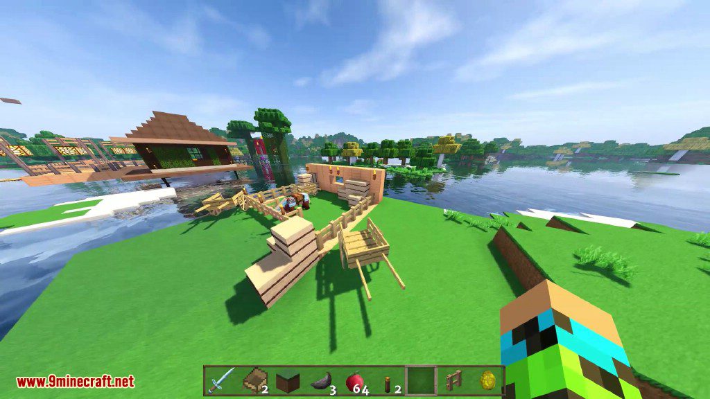 Horse Carts Mod (1.16.5, 1.15.2) - Horse Drawn Carts, Astikoor 9